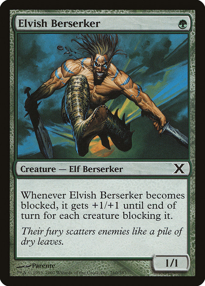Elvish Berserker [Tenth Edition] | Gear Gaming Fayetteville