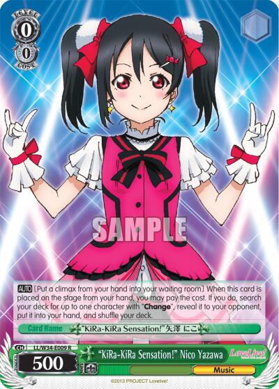 "KiRa-KiRa Sensation!" Nico Yazawa - [Love Live! Vol. 2] | Gear Gaming Fayetteville