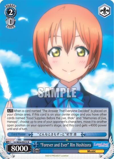 "Forever and Ever" Rin Hoshizora - [Love Live! Vol. 2] | Gear Gaming Fayetteville