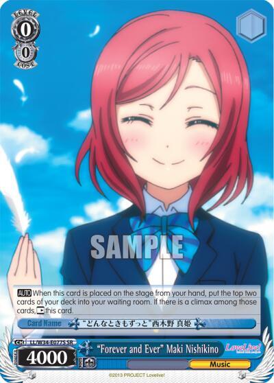 "Forever and Ever" Maki Nishikino (SR) - [Love Live! Vol. 2] | Gear Gaming Fayetteville