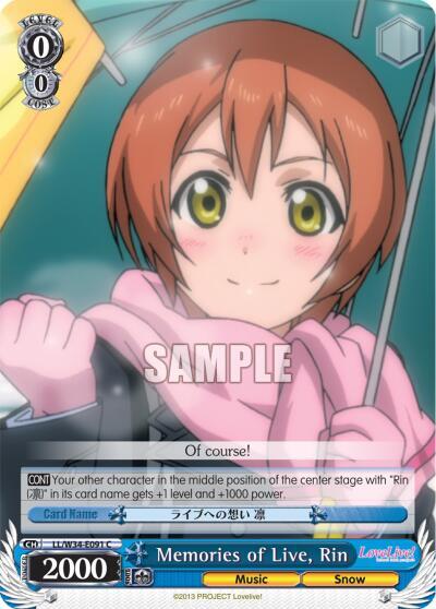 Memories of Live, Rin - [Love Live! Vol. 2] | Gear Gaming Fayetteville