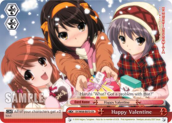 Happy Valentine - [The Melancholy of Haruhi Suzumiya] | Gear Gaming Fayetteville