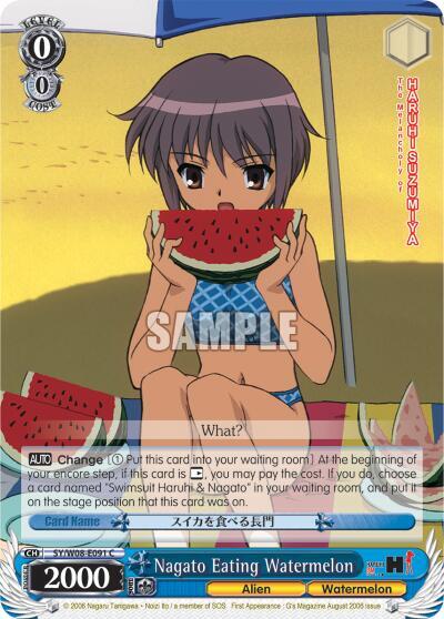 Nagato Eating Watermelon - [The Melancholy of Haruhi Suzumiya] | Gear Gaming Fayetteville