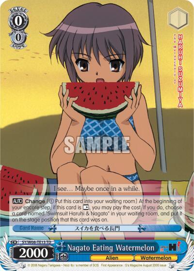 Nagato Eating Watermelon (TD) - [The Melancholy of Haruhi Suzumiya] | Gear Gaming Fayetteville