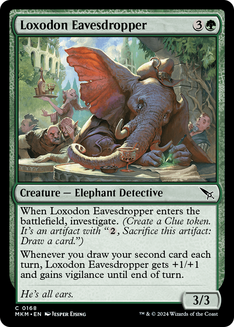 Loxodon Eavesdropper [Murders at Karlov Manor] | Gear Gaming Fayetteville