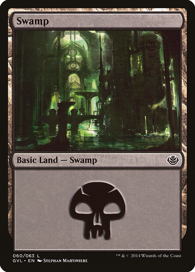 Swamp (60) (Garruk vs. Liliana) [Duel Decks Anthology] | Gear Gaming Fayetteville