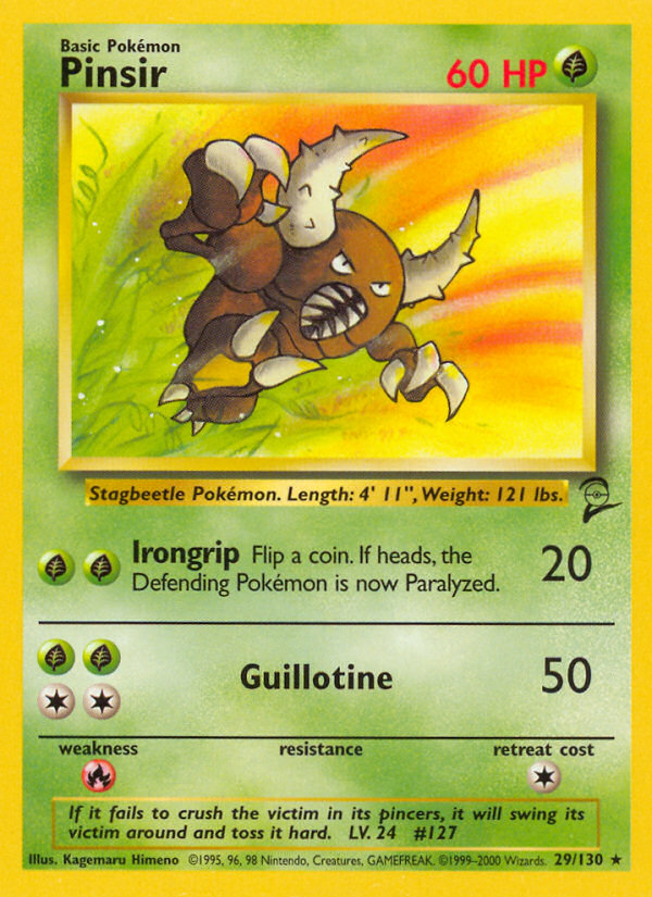 Pinsir (29/130) [Base Set 2] | Gear Gaming Fayetteville