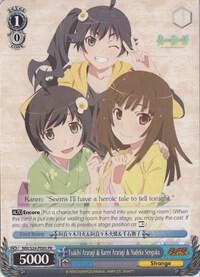 Tsukihi Araragi & Karen Araragi & Nadeko Sengoku - [NISEMONOGATARI] | Gear Gaming Fayetteville