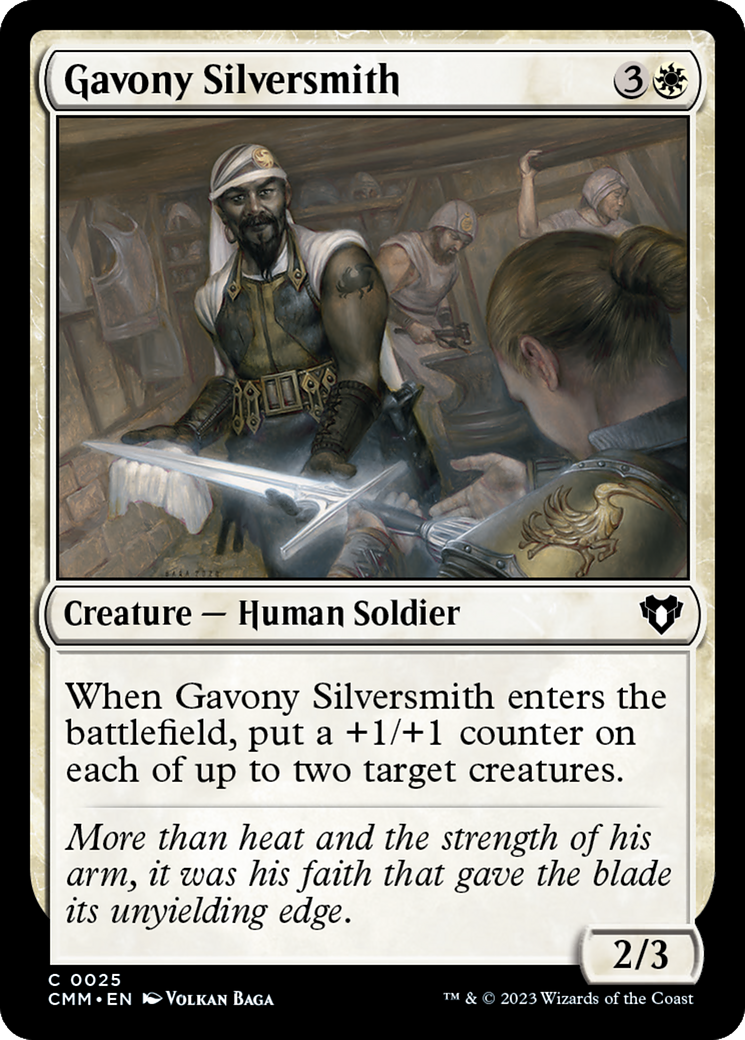 Gavony Silversmith [Commander Masters] | Gear Gaming Fayetteville