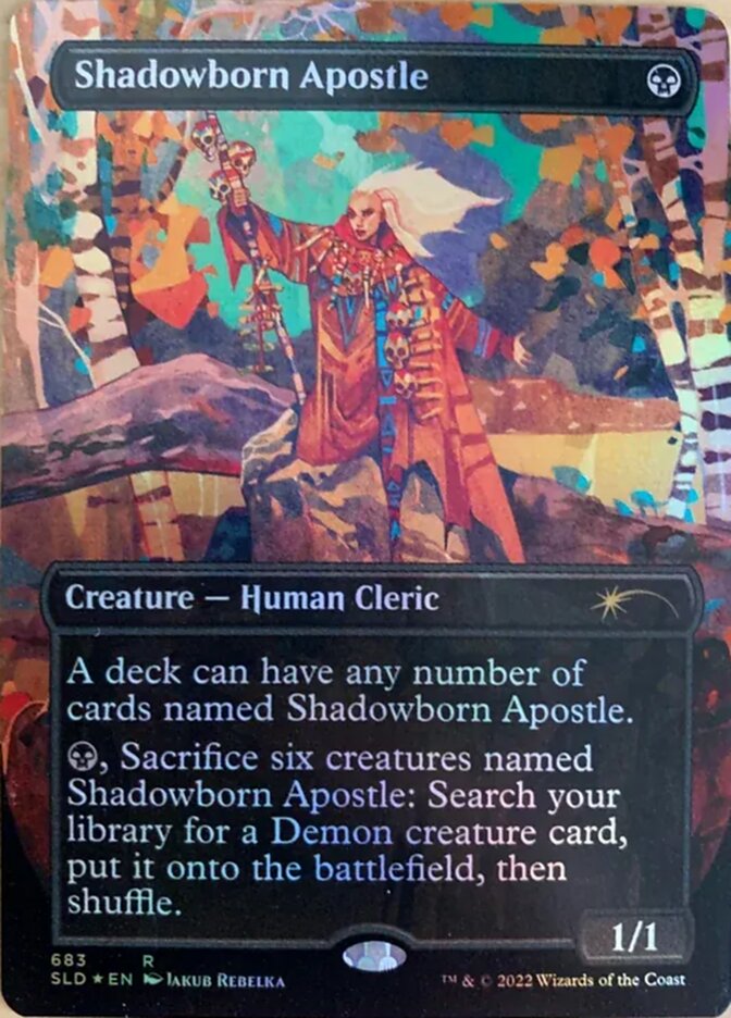 Shadowborn Apostle (Borderless) (683) [Secret Lair Drop Promos] | Gear Gaming Fayetteville