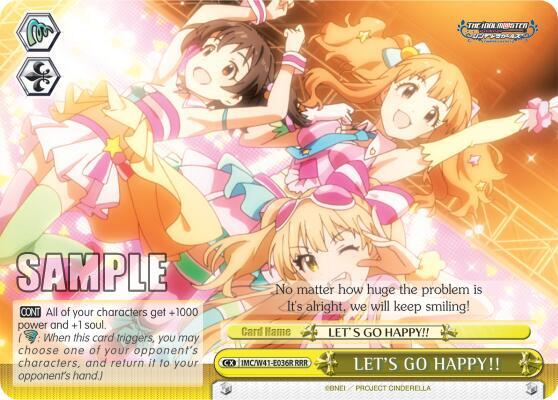 LET'S GO HAPPY!! (RRR) - [The iDOLM@STER Cinderella Girls] | Gear Gaming Fayetteville
