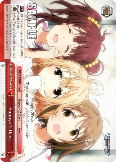 Happyx2 Days - [The iDOLM@STER Cinderella Girls] | Gear Gaming Fayetteville
