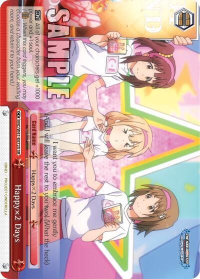 Happyx2 Days (SR) - [The iDOLM@STER Cinderella Girls] | Gear Gaming Fayetteville