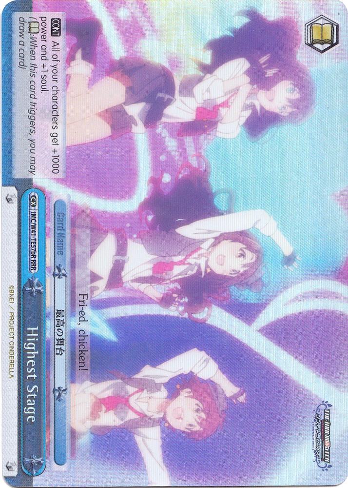 Highest Stage (57b) (RRR) - [The iDOLM@STER Cinderella Girls] | Gear Gaming Fayetteville