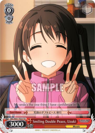 Smiling Double Peace, Uzuki - [The iDOLM@STER Cinderella Girls] | Gear Gaming Fayetteville
