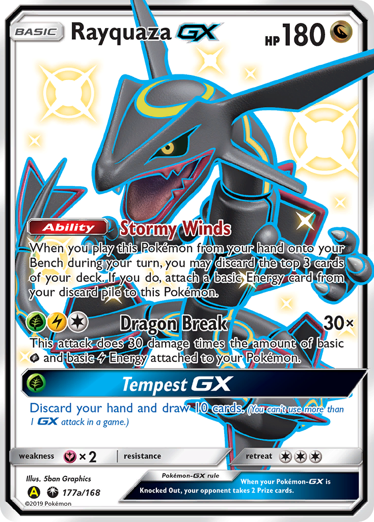 Rayquaza GX (177a/168) [Alternate Art Promos] | Gear Gaming Fayetteville