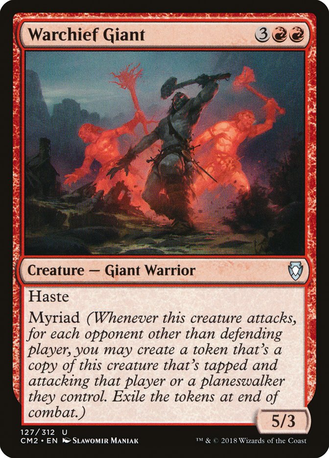Warchief Giant [Commander Anthology Volume II] | Gear Gaming Fayetteville