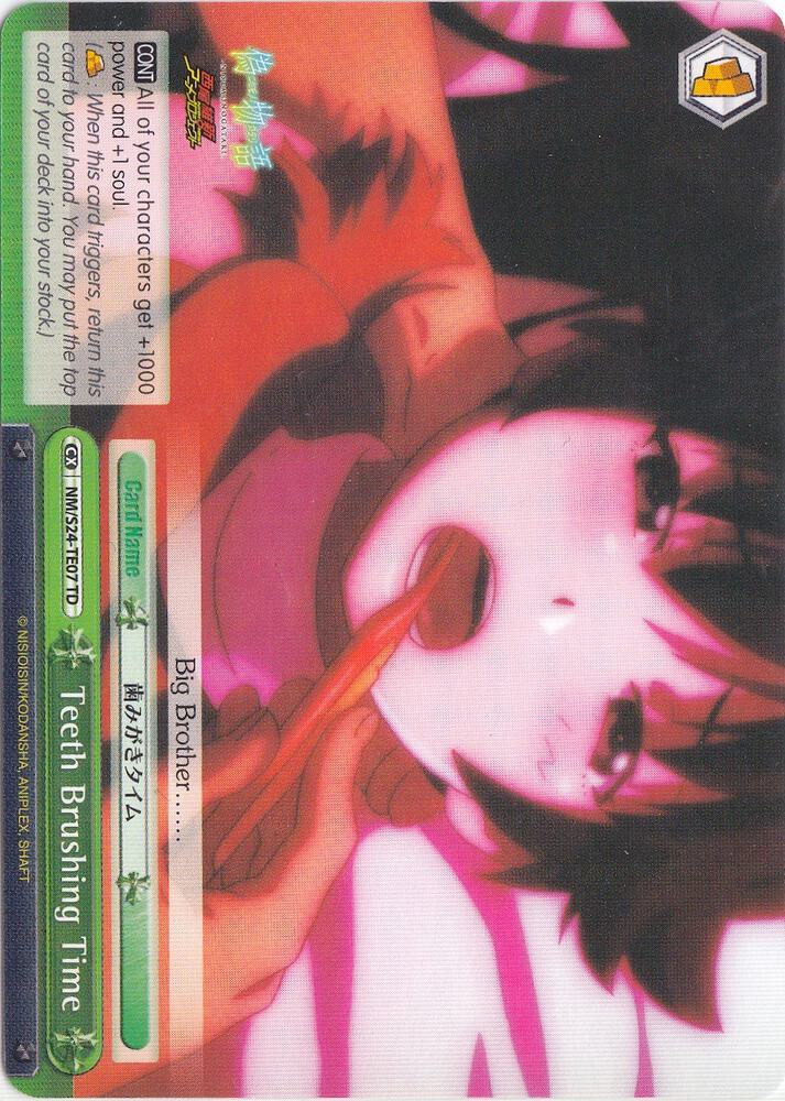 Teeth Brushing Time - [NISEMONOGATARI] | Gear Gaming Fayetteville