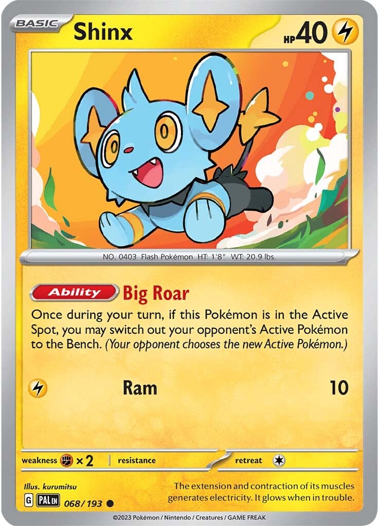 Shinx (068/193) [Scarlet & Violet: Paldea Evolved] | Gear Gaming Fayetteville