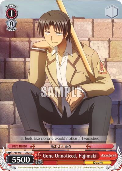 Gone Unnoticed, Fujimaki - [Angel Beats! Re:Edit] | Gear Gaming Fayetteville