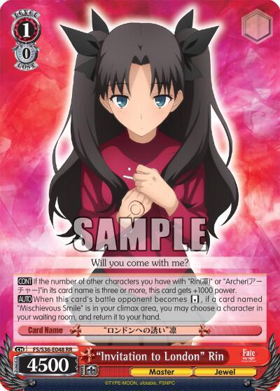 "Invitation to London" Rin - [Fate/stay night [Unlimited Blade Works] Vol. II] | Gear Gaming Fayetteville