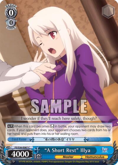 "A Short Rest" Illya - [Fate/stay night [Unlimited Blade Works] Vol. II] | Gear Gaming Fayetteville