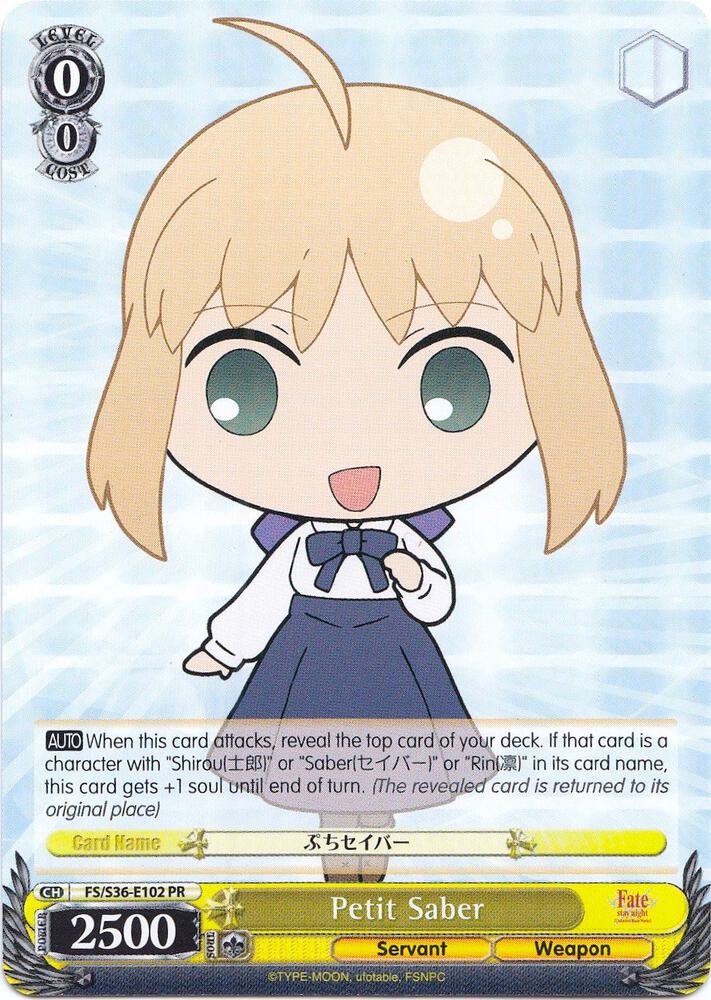 Petit Saber - [Fate/stay night [Unlimited Blade Works] Vol. II] | Gear Gaming Fayetteville