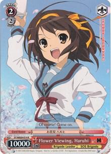 Flower Viewing, Haruhi (Foil) - [The Melancholy of Haruhi Suzumiya Extra Booster] | Gear Gaming Fayetteville