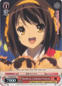 Haruhi at a Summer Festival (Foil) - [The Melancholy of Haruhi Suzumiya Extra Booster] | Gear Gaming Fayetteville
