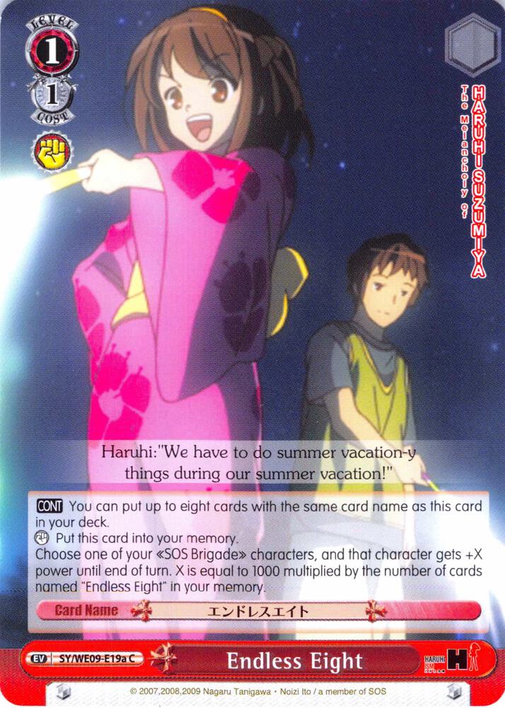 Endless Eight (A - Foil) - [The Melancholy of Haruhi Suzumiya Extra Booster] | Gear Gaming Fayetteville