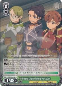 "Sleeping Knights" Talken & Nori & Jun (Parallel Foil) - [Sword Art Online II Vol.2] | Gear Gaming Fayetteville