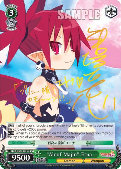"Aloof Majin" Etna (SP) - [Disgaea] | Gear Gaming Fayetteville