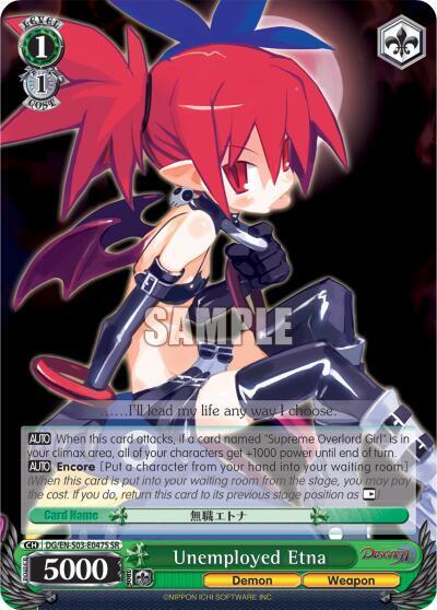 Unemployed Etna (SR) - [Disgaea] | Gear Gaming Fayetteville