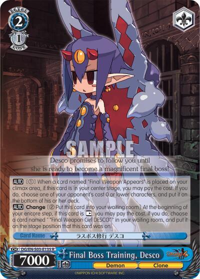 Final Boss Training, Desco - [Disgaea] | Gear Gaming Fayetteville