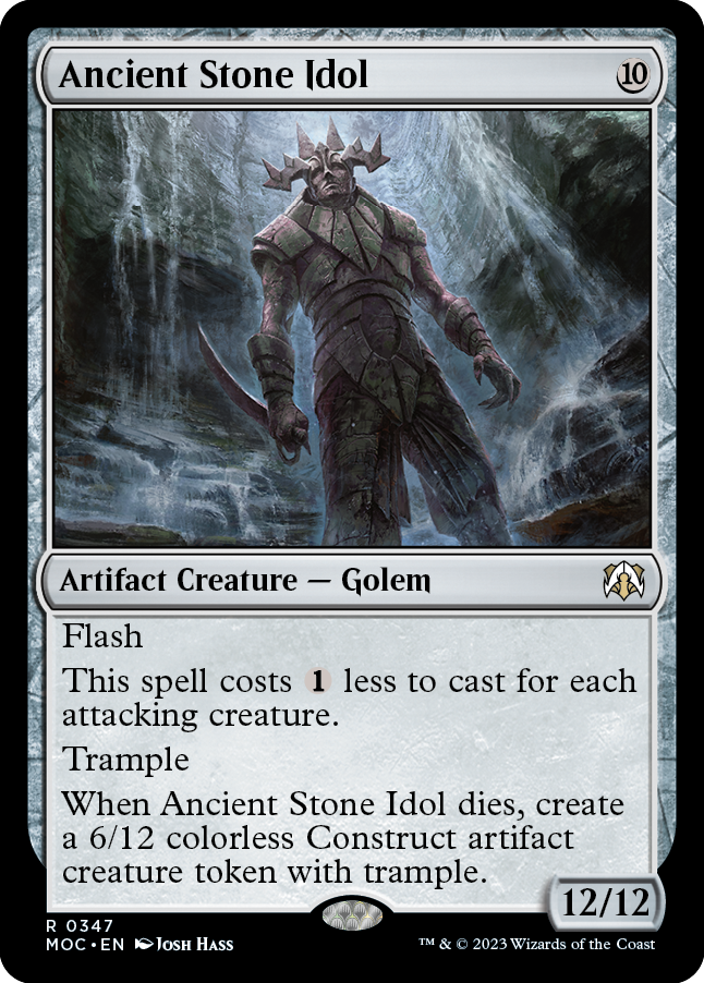 Ancient Stone Idol [March of the Machine Commander] | Gear Gaming Fayetteville