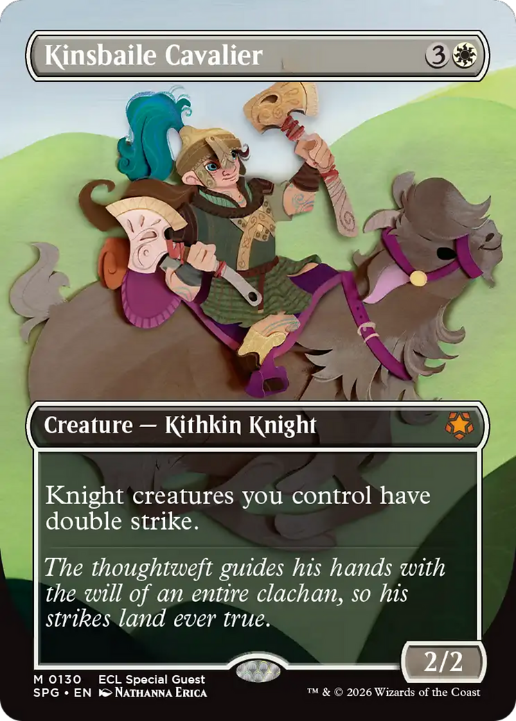 Kinsbaile Cavalier (Borderless) [Lorwyn Eclipsed Special Guests] | Gear Gaming Fayetteville