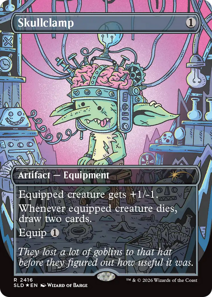 Skullclamp (2416) [Secret Lair Drop Series] | Gear Gaming Fayetteville
