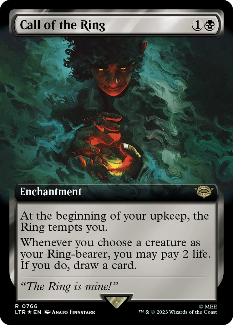 Call of the Ring (Extended Art) (Surge Foil) [The Lord of the Rings: Tales of Middle-Earth] | Gear Gaming Fayetteville