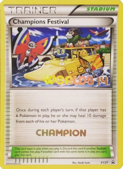 Champions Festival (XY27) (2014 Champion) [XY: Black Star Promos] | Gear Gaming Fayetteville