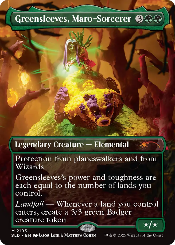 Greensleeves, Maro-Sorcerer [Secret Lair Drop Series] | Gear Gaming Fayetteville