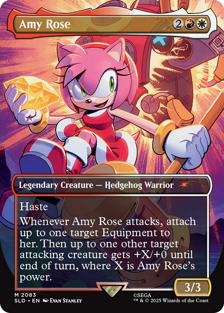 Amy Rose (Rainbow Foil) [Secret Lair Drop Series] | Gear Gaming Fayetteville