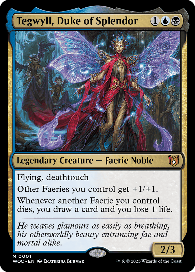 Tegwyll, Duke of Splendor [Wilds of Eldraine Commander] | Gear Gaming Fayetteville
