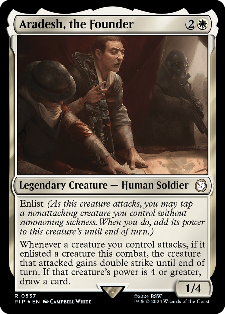 Aradesh, the Founder (Surge Foil) [Fallout] | Gear Gaming Fayetteville