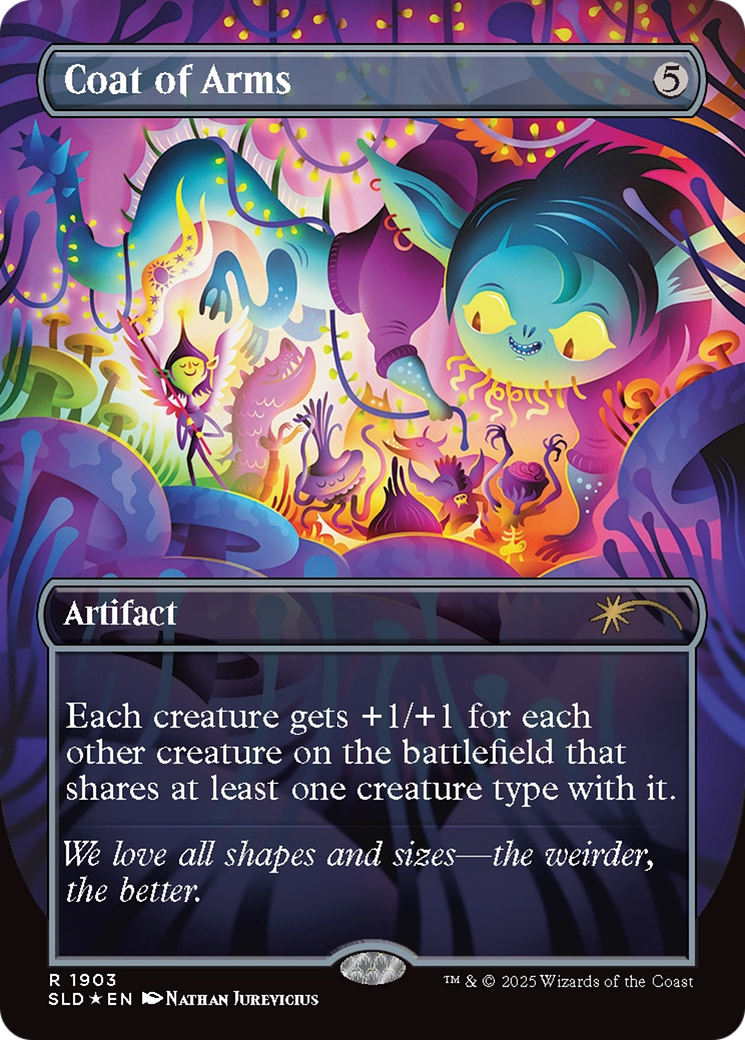 Coat of Arms (Double Rainbow Foil) [Secret Lair Drop Series] | Gear Gaming Fayetteville