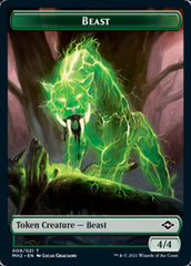 Beast // Food (18) Double-Sided Token [Modern Horizons 2 Tokens] | Gear Gaming Fayetteville