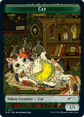Dog // Cat Double-Sided Token [Secret Lair Commander Deck: Raining Cats and Dogs Tokens] | Gear Gaming Fayetteville