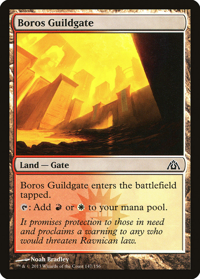 Boros Guildgate [Dragon's Maze] | Gear Gaming Fayetteville