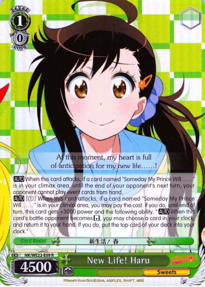 New Life! Haru (Parallel Foil) - [NISEKOI Extra Booster] | Gear Gaming Fayetteville