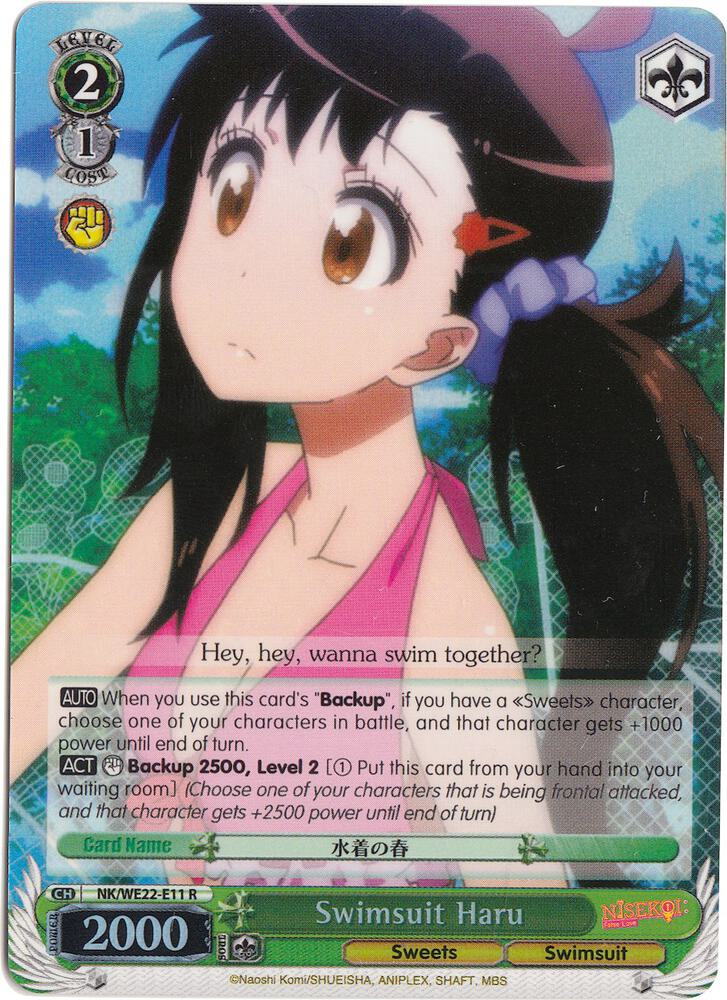 Swimsuit Haru (Parallel Foil) - [NISEKOI Extra Booster] | Gear Gaming Fayetteville