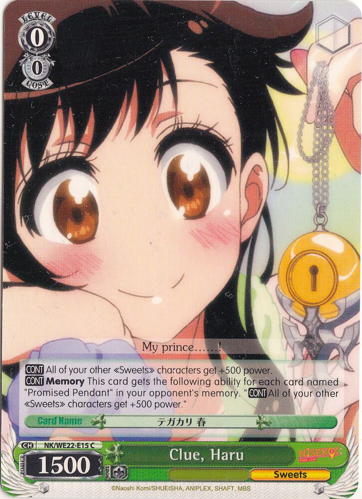 Clue, Haru - [NISEKOI Extra Booster] | Gear Gaming Fayetteville